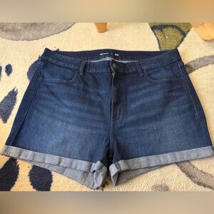 Denim Blue Women's Shorts